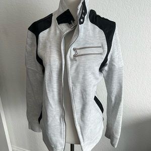 Moto Sweater Jacket